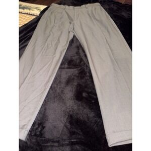 Haggar Grey Dress Pants 36x30 Classic Fit (1H)